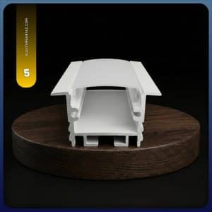 پروفیل لاین نوری فنرخور توکار کد 5