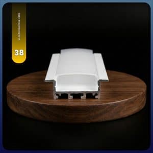 پروفیل لاین نوری فنر خور کد 38