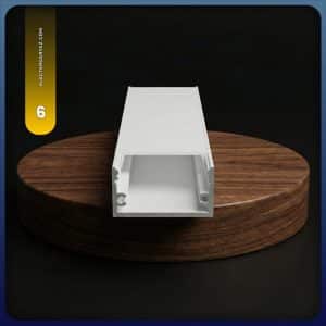 پروفیل لاین نوری روکار کد 6