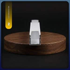 پروفیل لاین نوری روکار کد 2