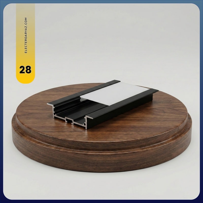 پروفیل لاین نوری آویز کد 28 پروفیل لاین نوری آویز کد 28