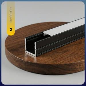 پروفیل لاین نوری روکار کد 2